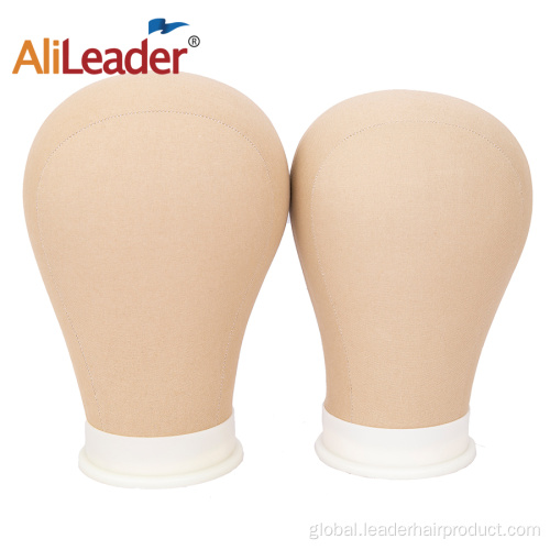 Cork Head For Wig Making Best Canvas Wig Mannequin Head For Wig Making Manufactory